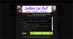 Desktop Screenshot of leilanileistore.com